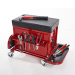 Rolling Toolbox Stool by Sharper Image - Image 4
