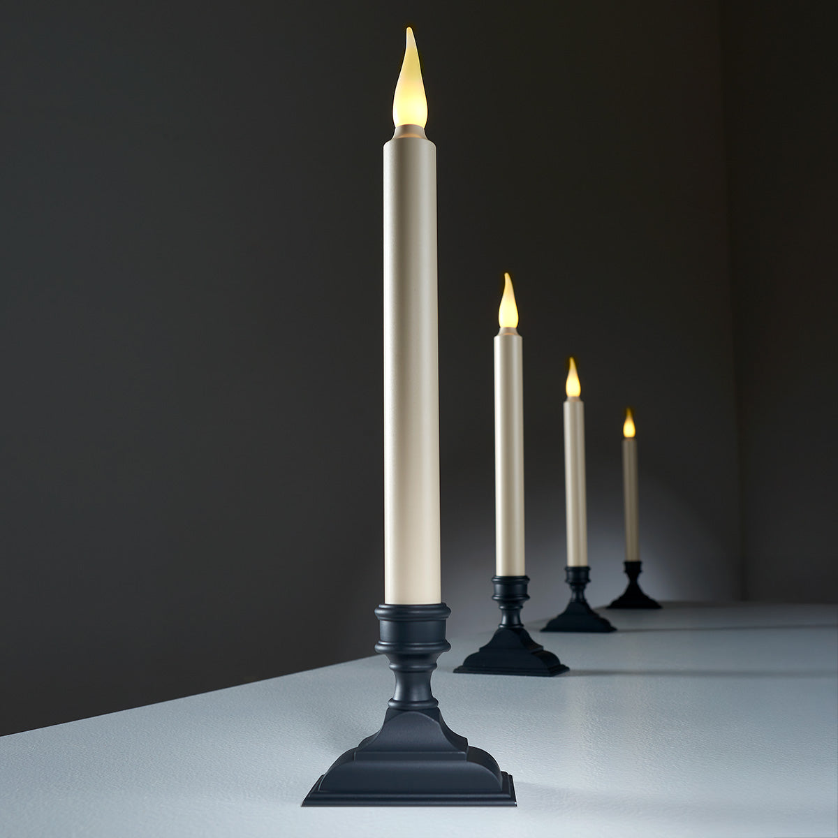 207525-z1.jpg LED Flameless Taper Candles (Set of 4) - Image 1