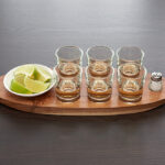 Deluxe Shot Glass Tray Set