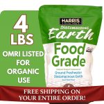 Harris Food Grade Diatomaceous Earth Powder - OMRI Listed for Organic Use, 4lb Bag - Image 6